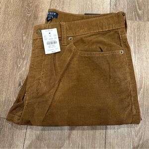 NWT JCrew Corduroy pants 32x30 slim fit